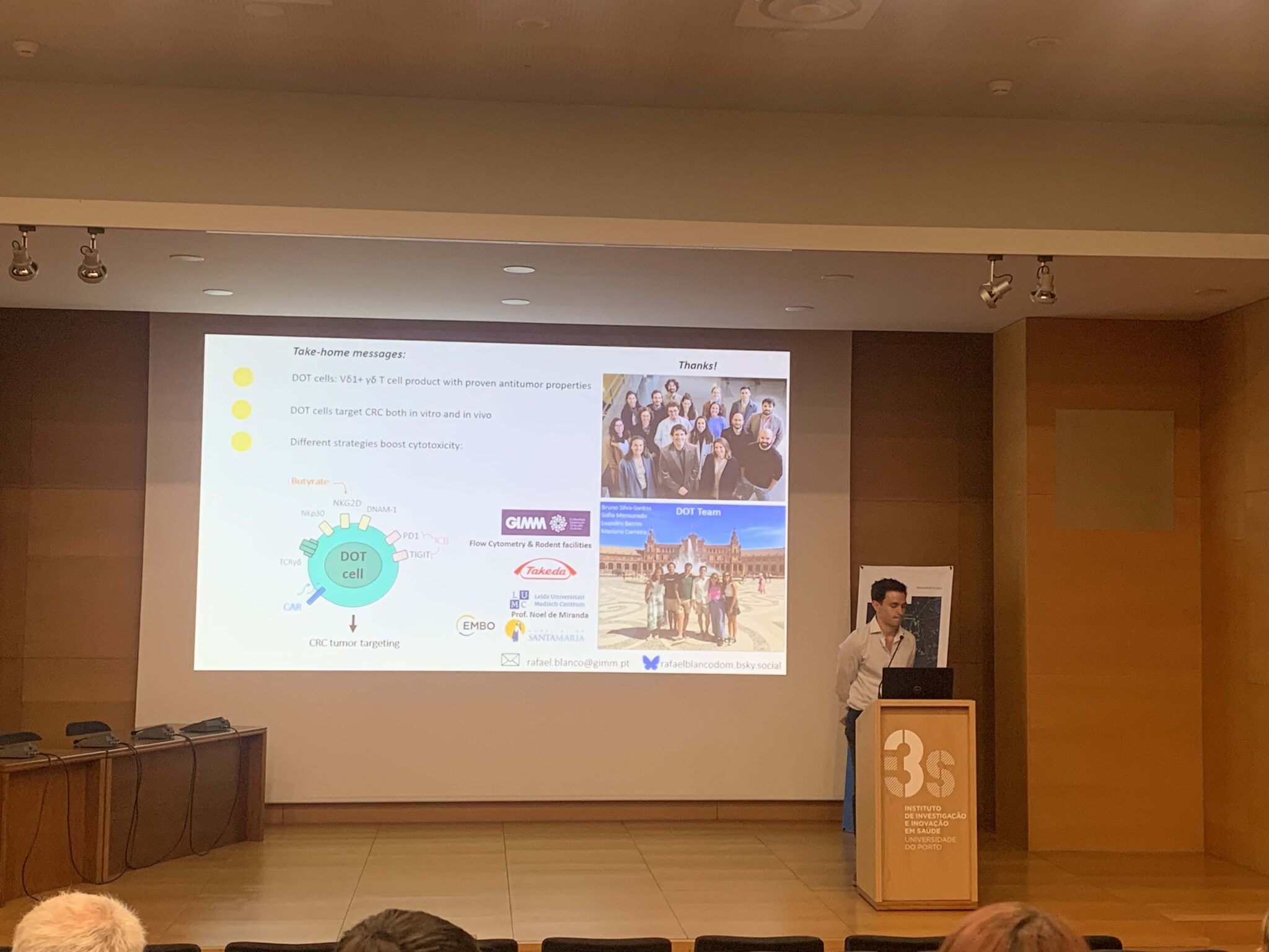 Celebration of the International Day of Immunology: Seminar by Dr. Rafael Blanco Dominguez (GIMM) 